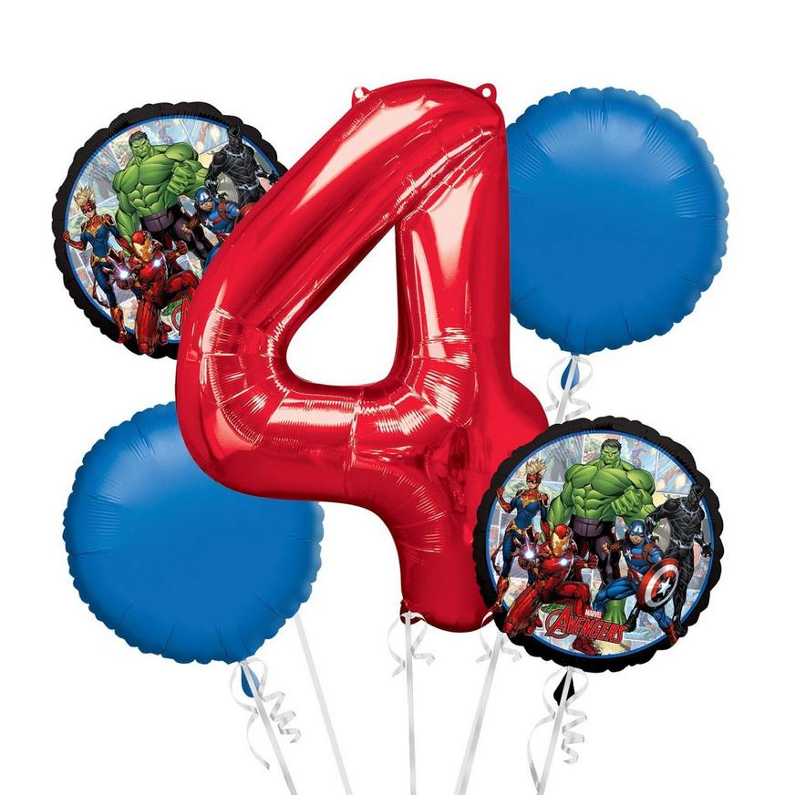 Avengers Balloon Bouquet 5pc